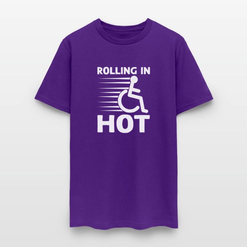 Rolling In Hot Handicapped Pwd Wheelchair