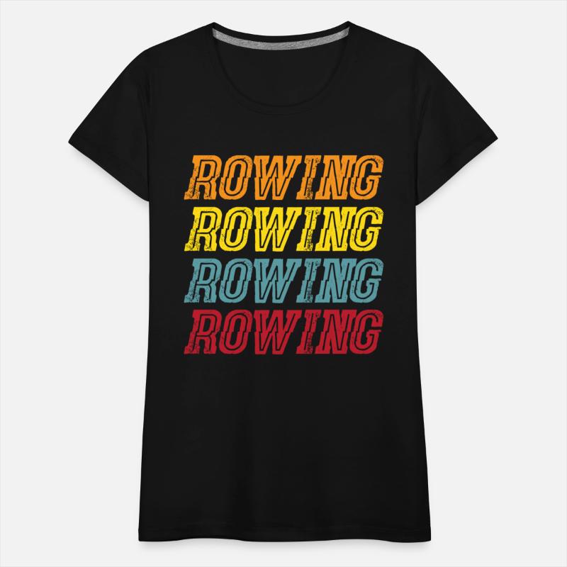 Rowing Row Retro