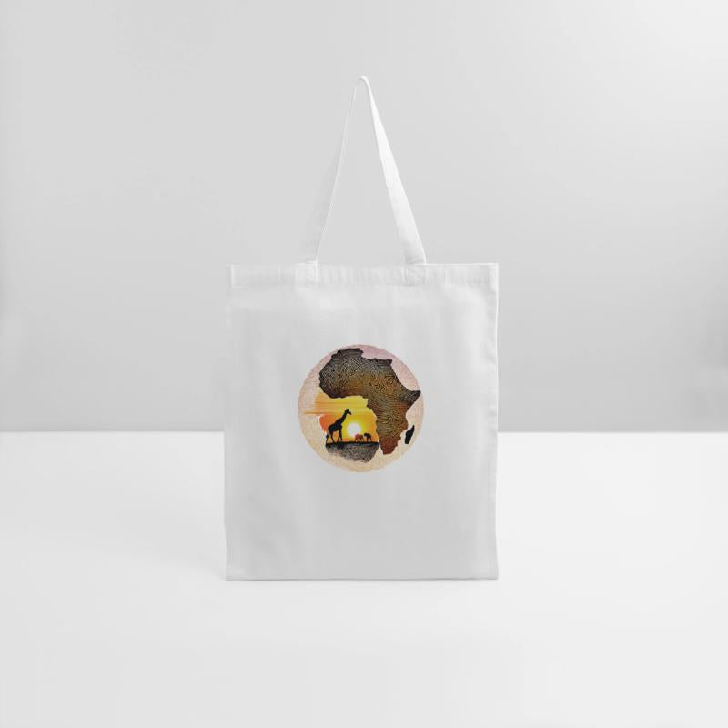 Safari Silhouette Africa Art Print - Sunset