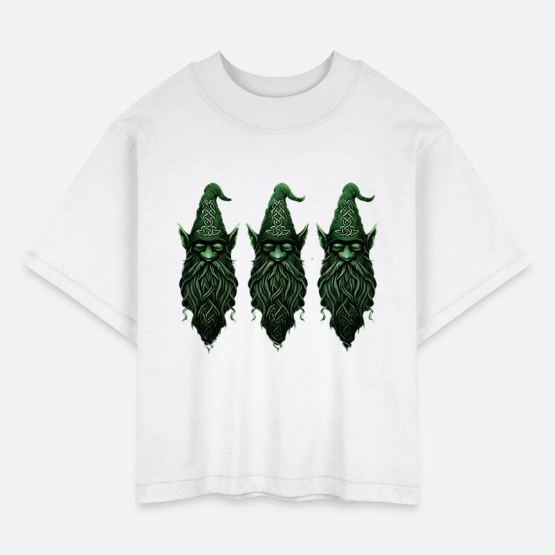 Saint Patrick's Day Mystical Bearded Druid Graphic