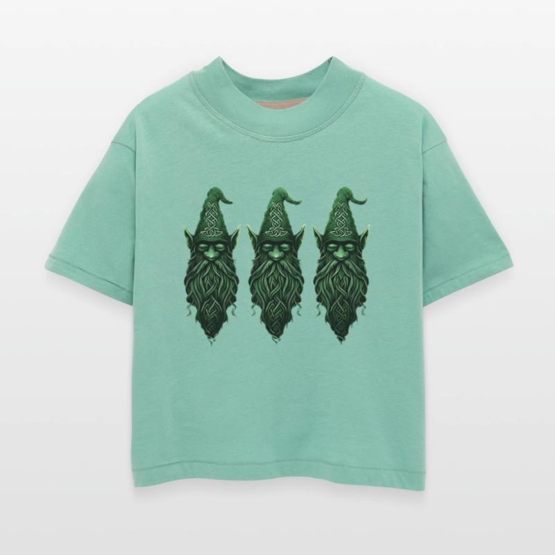 Saint Patrick's Day Mystical Bearded Druid Graphic