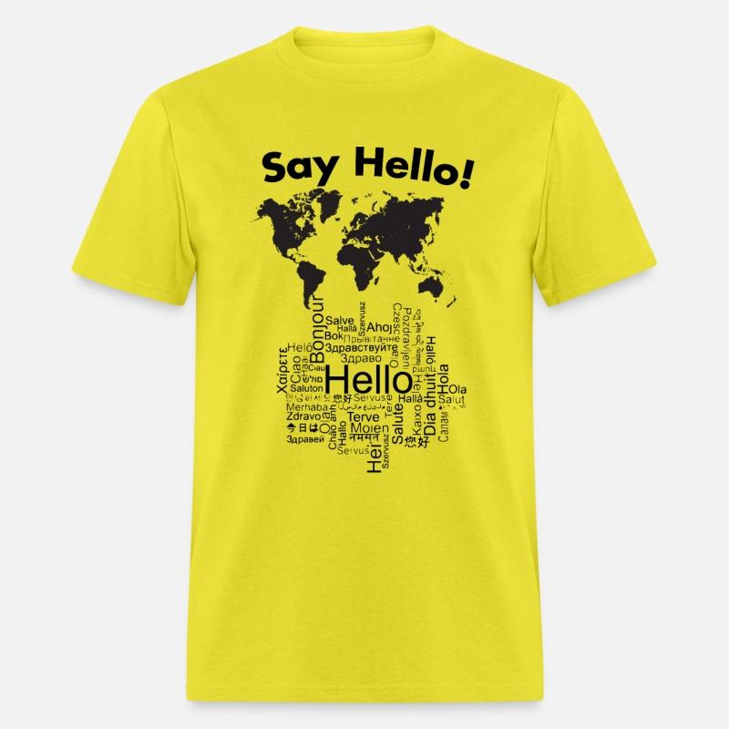 Say Hello in Different Languages !