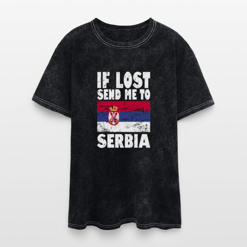 Serbia Flag Saying