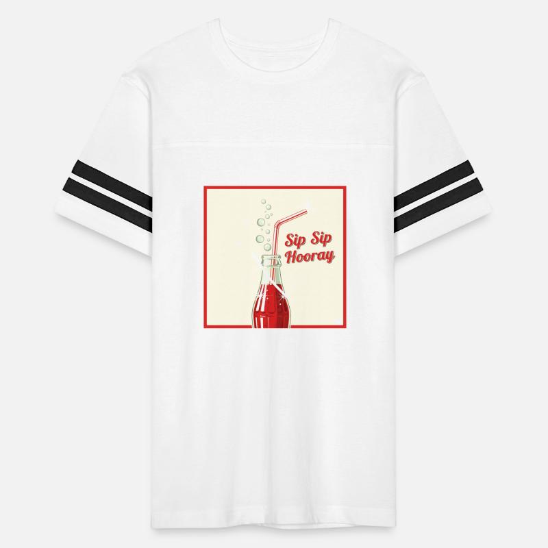 Sip Sip Hooray – Retro Soda Bottle Celebration Tee