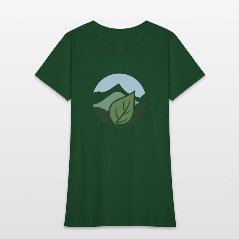 sky mountain leaf land