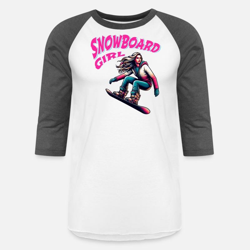 Snowboard Girl - cool snowboarder design