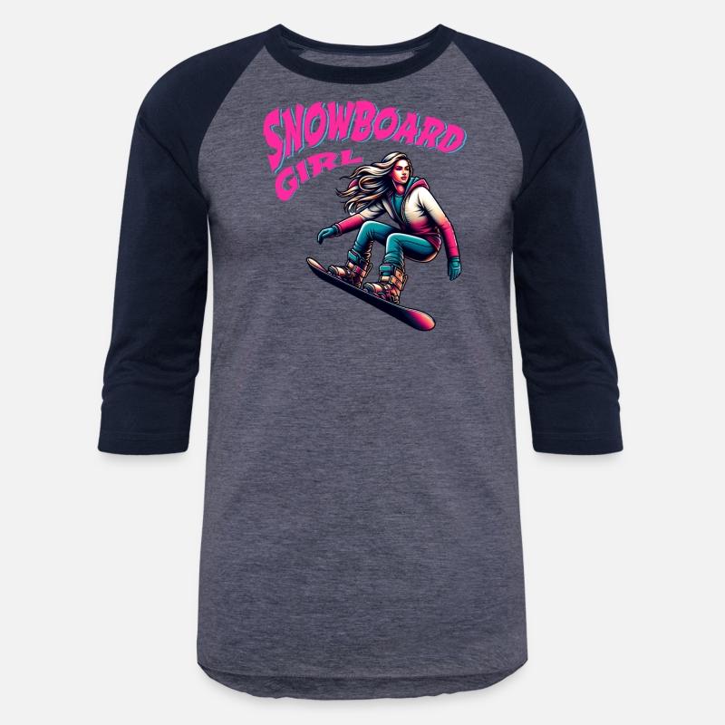 Snowboard Girl - cool snowboarder design