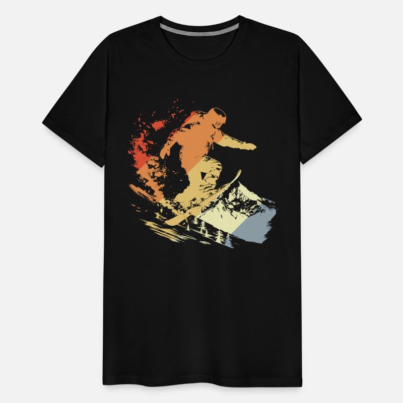 Snowboarder Graphic Vintage