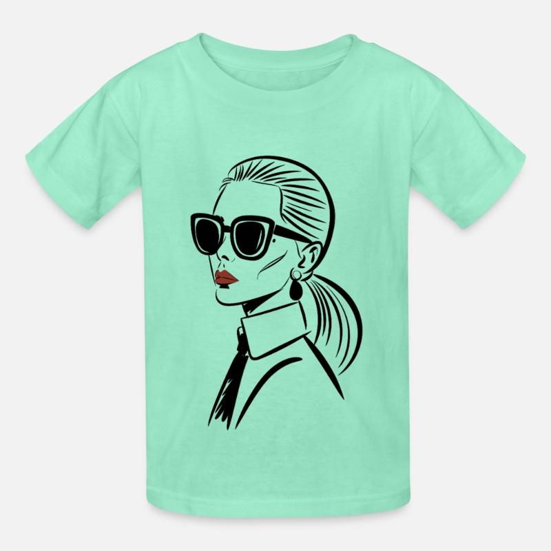 Sophisticated Fashion Icon With Sunglasses