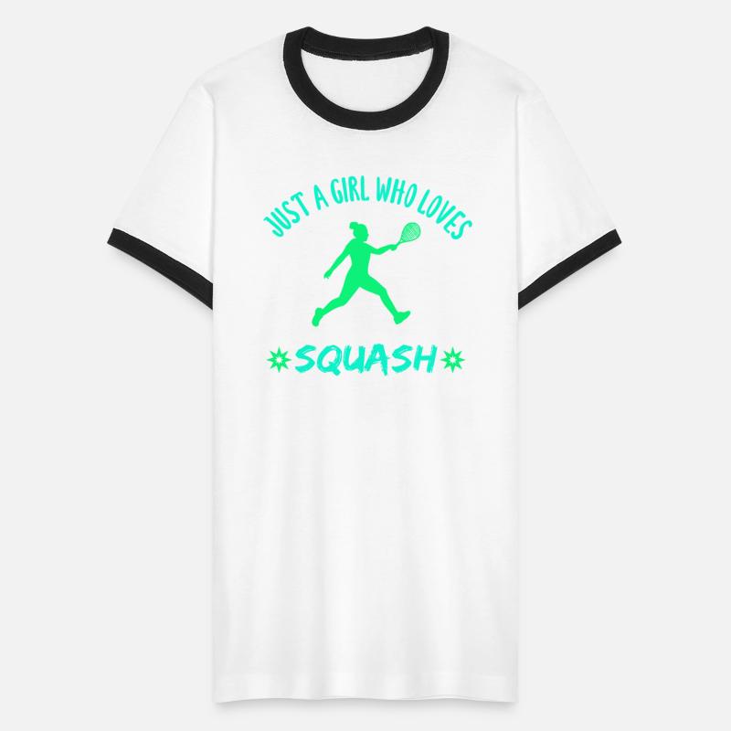 Squash player badminton sports gift