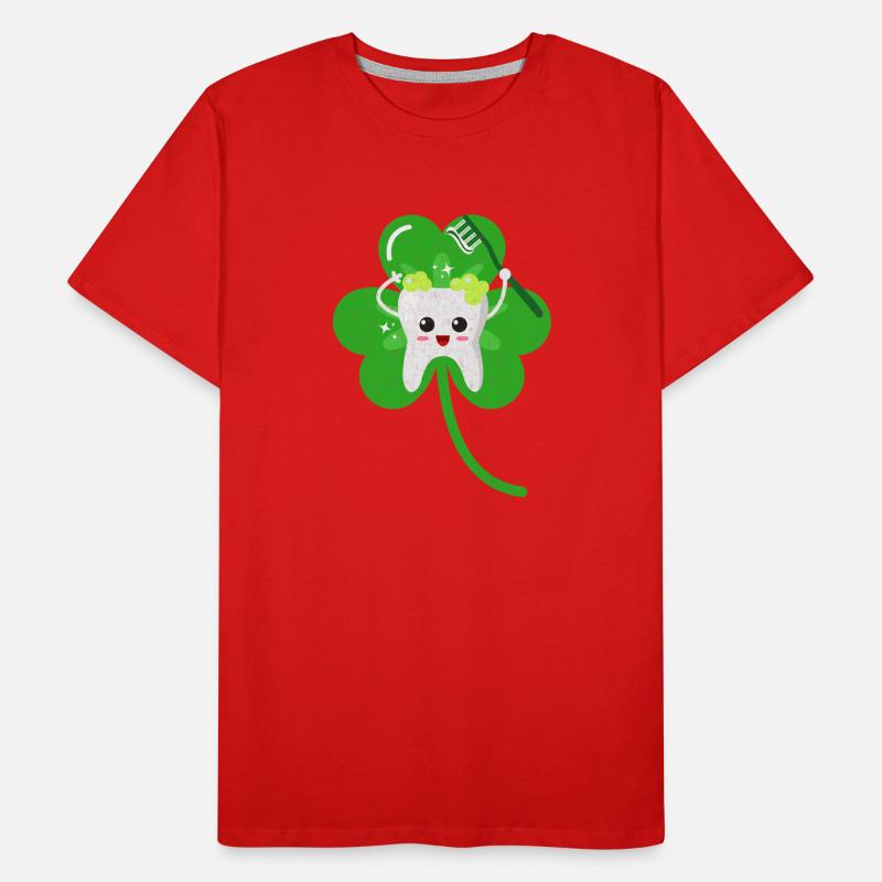 St Patricks Day Shirt for Dental Hygienists or Den