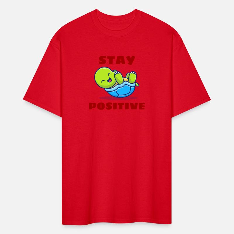 Stay Positive Turtle Pun