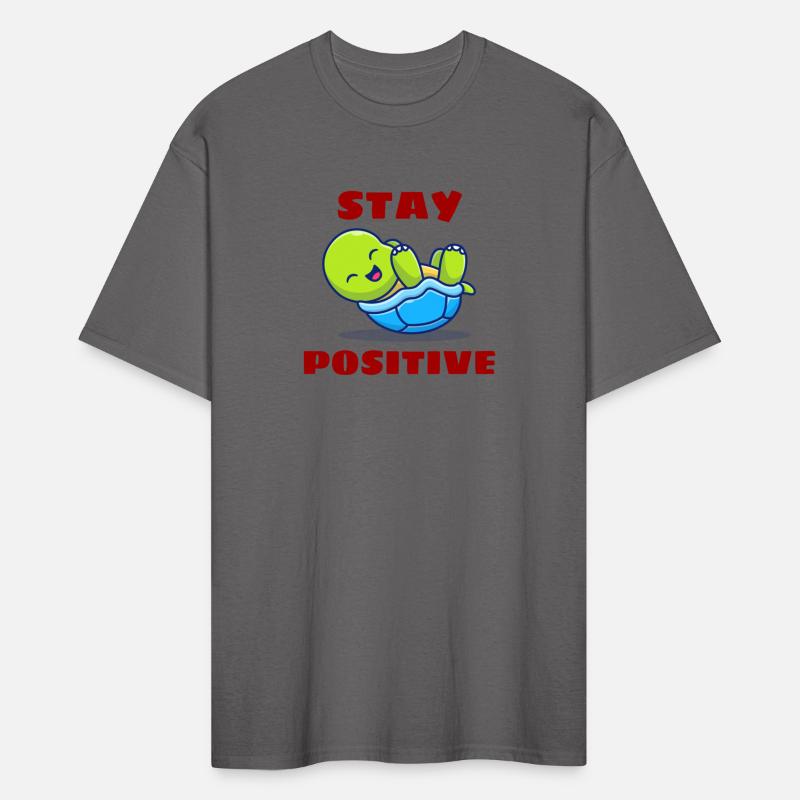 Stay Positive Turtle Pun