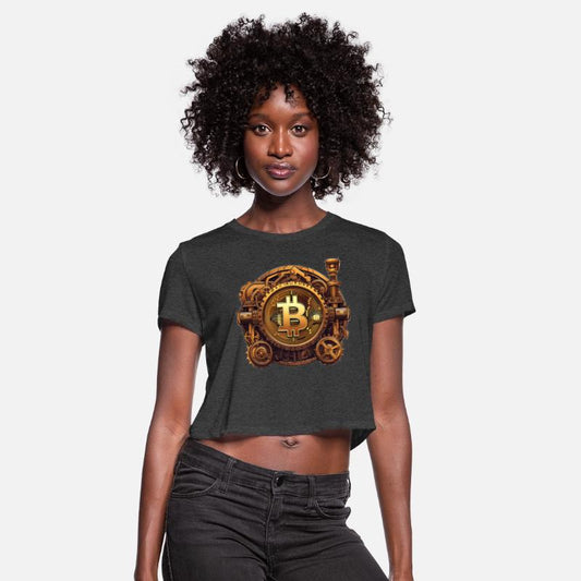 Steampunk Bitcoin Digital Currency Crypto Coin