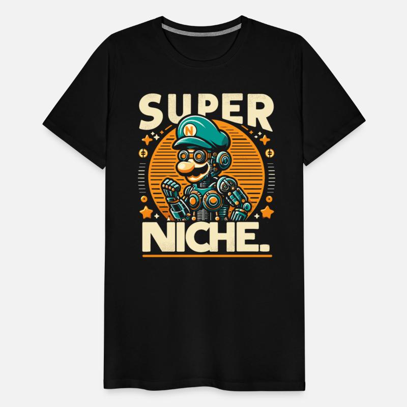 Super Niche Assistant Plumber Cyborg Retro Game