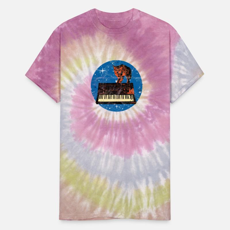 Synthesizer & Cat Analog Synth Techno Acid Decay