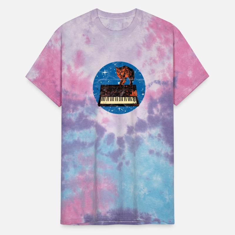 Synthesizer & Cat Analog Synth Techno Acid Decay