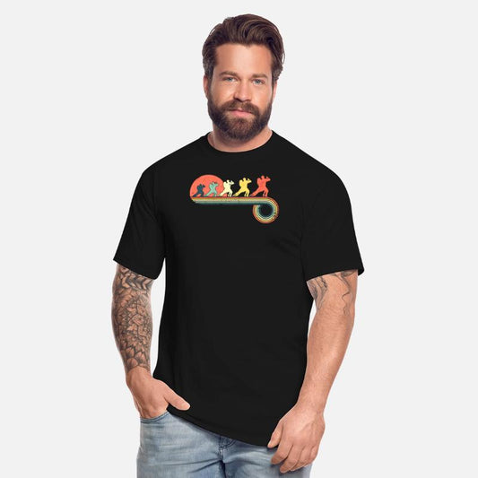 Tango Dance Retro Vintage Sunset Rainbow Color