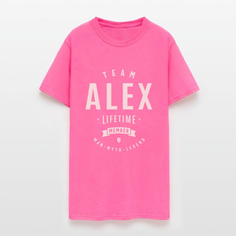 Team Alex Lifetime Member Funny Name Alex