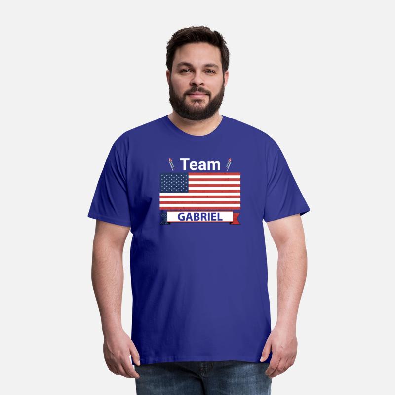 Team Gabriel American Flag Star Stripe