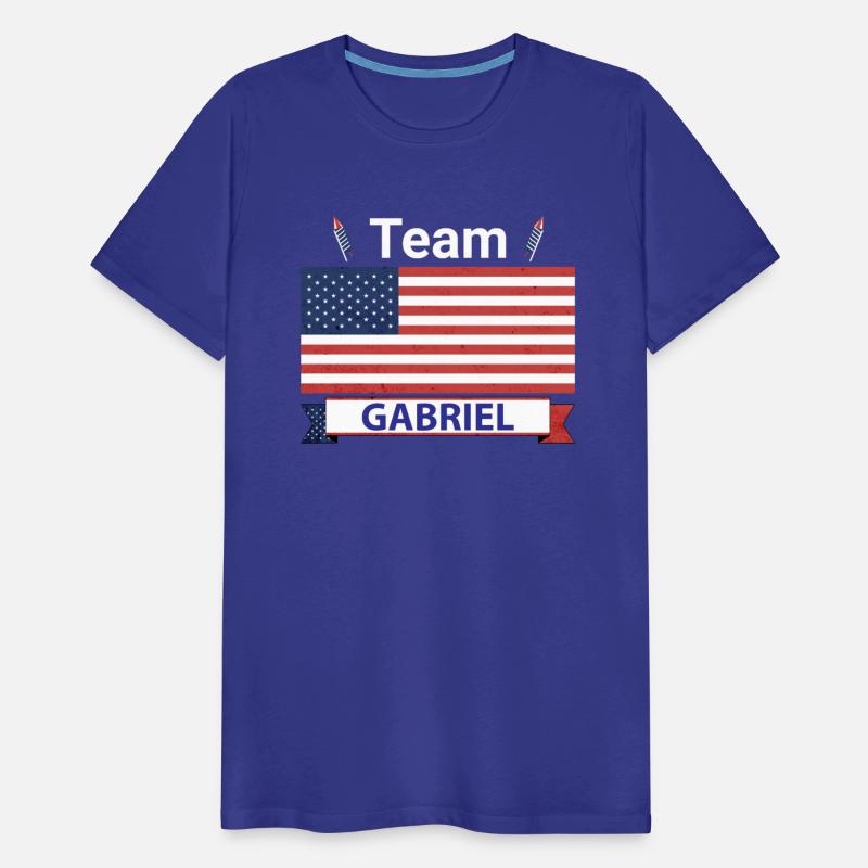 Team Gabriel American Flag Star Stripe