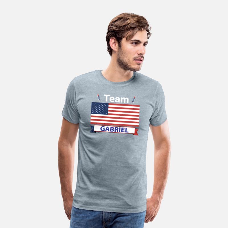 Team Gabriel American Flag Star Stripe