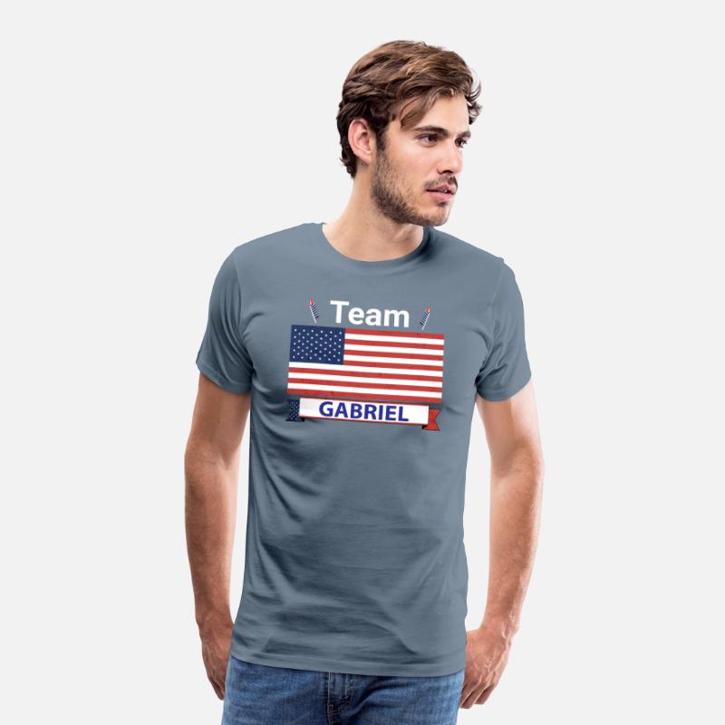 Team Gabriel American Flag Star Stripe