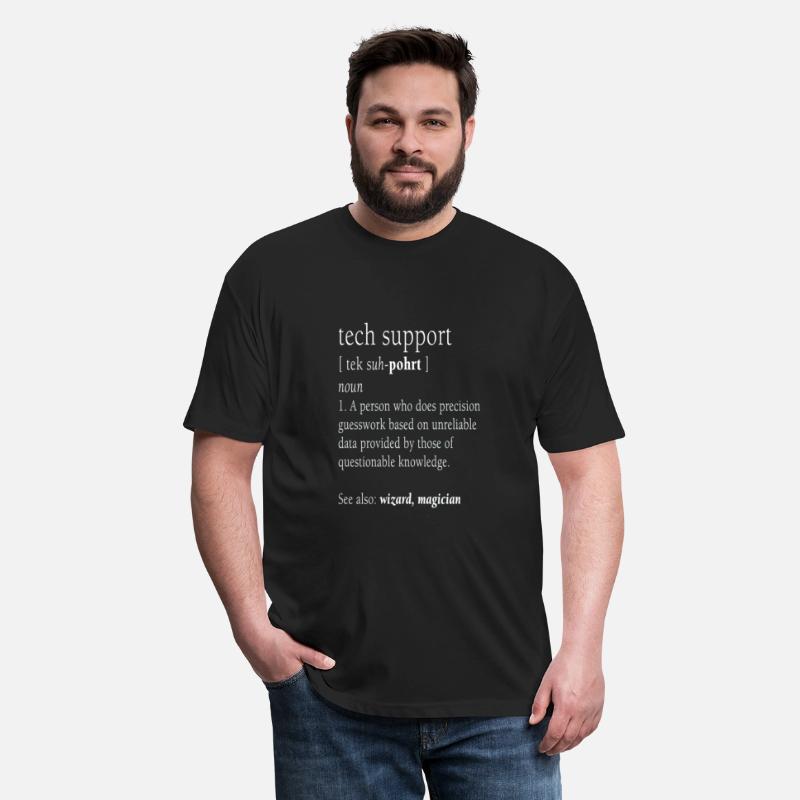 Tech Support Definition Funny Cute Computer Nerd