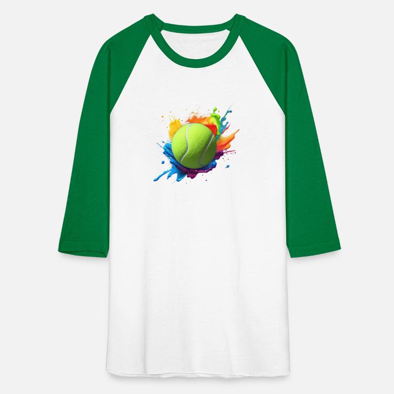 Tennis ball colorful design