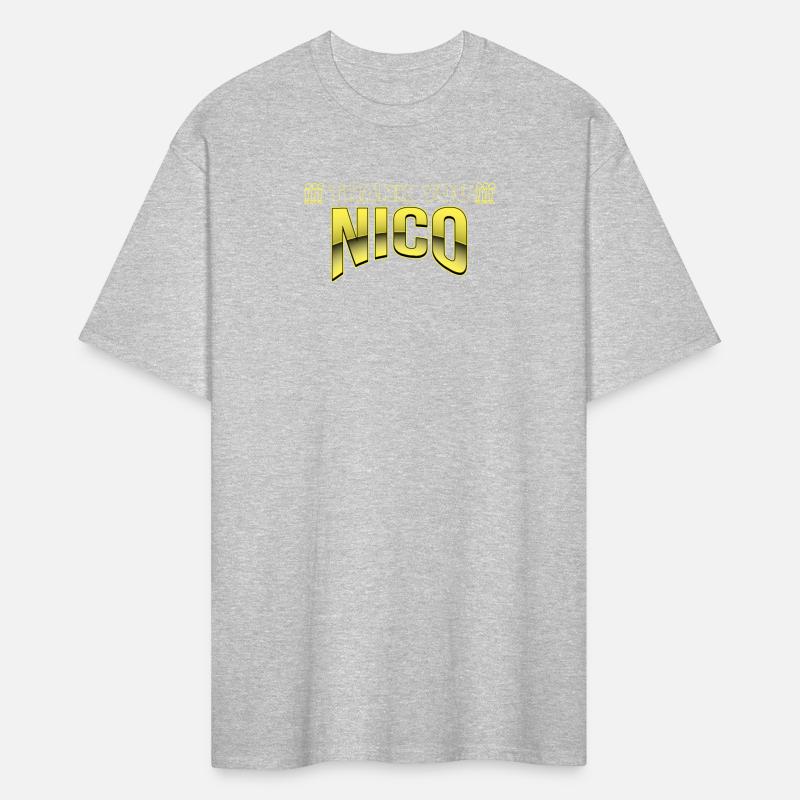 Thank you nico t shirt design yellow