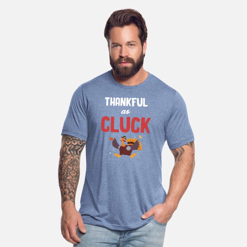 Thankful As Cluck Turkey Chicken Wishbones Gooble