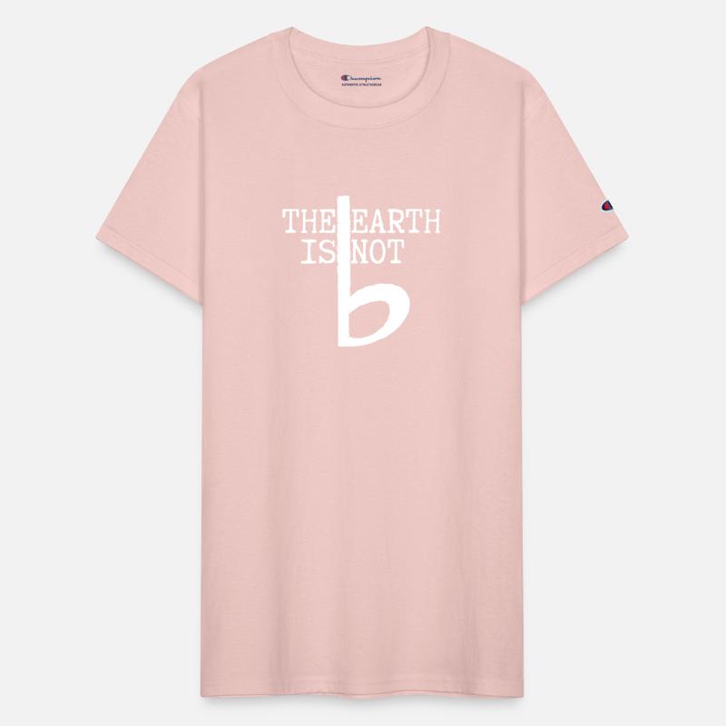 The earth is not flat | music puns | white ed.