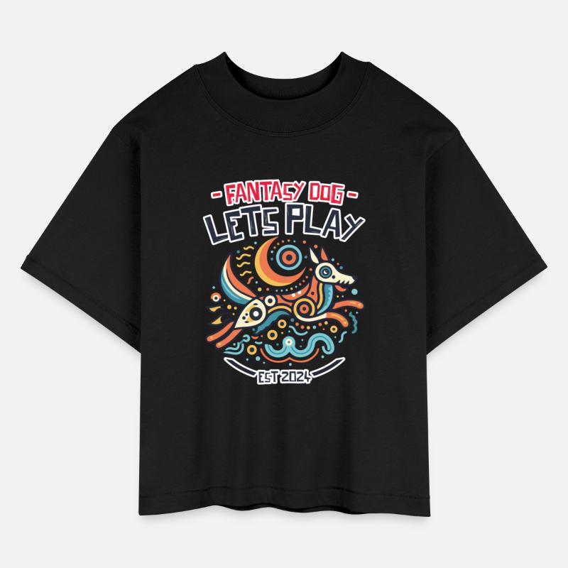 The Flying Dog play in the sky