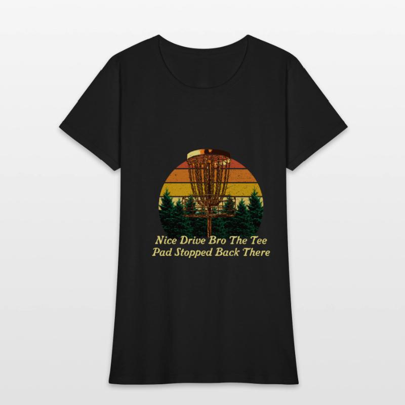 The Tee Pad Stopped There Disc Golf Sarcastic Golf