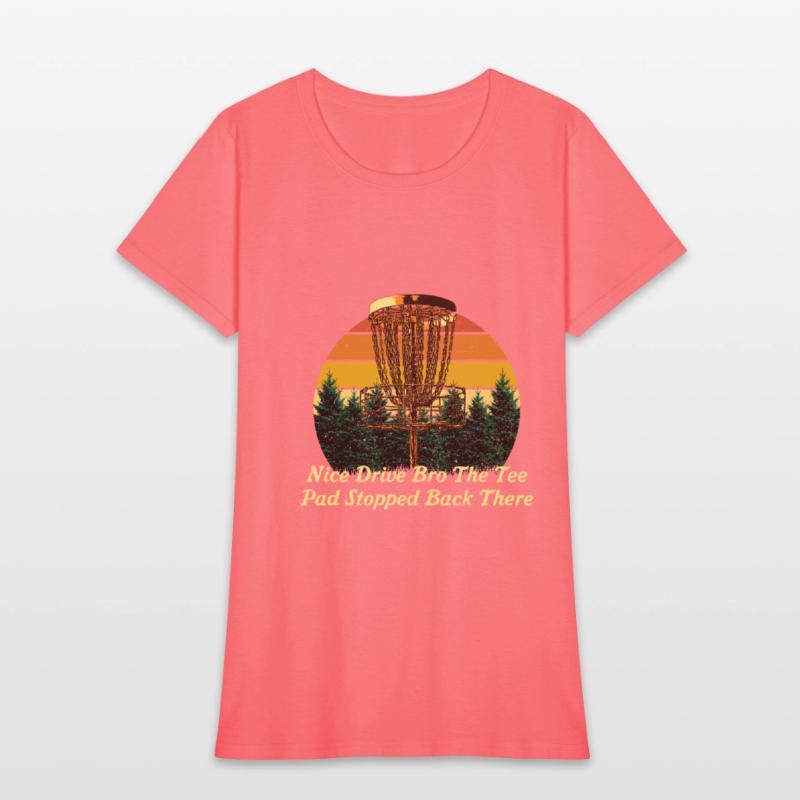 The Tee Pad Stopped There Disc Golf Sarcastic Golf