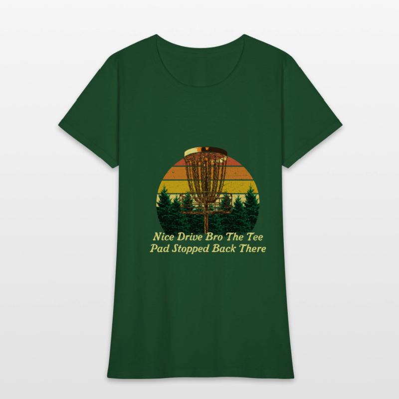 The Tee Pad Stopped There Disc Golf Sarcastic Golf