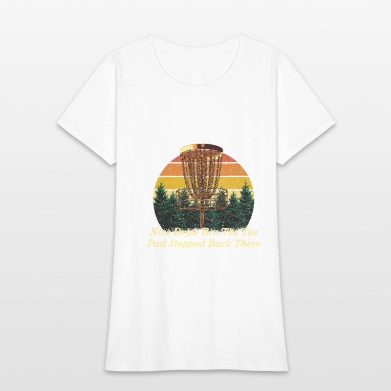 The Tee Pad Stopped There Disc Golf Sarcastic Golf