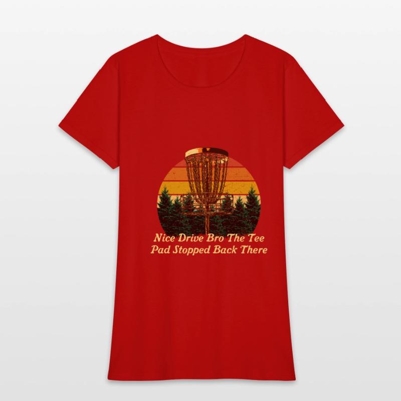 The Tee Pad Stopped There Disc Golf Sarcastic Golf