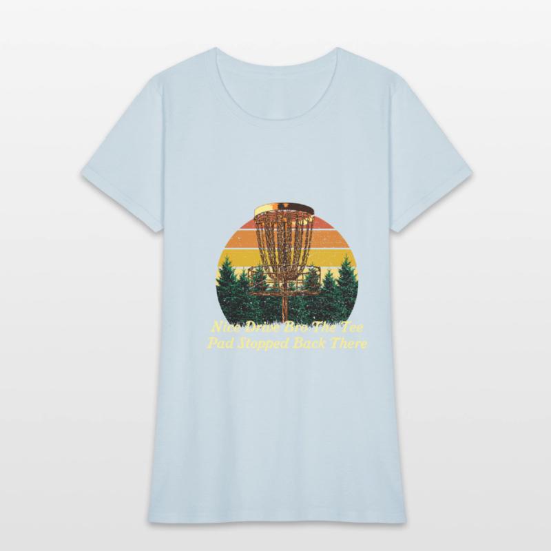 The Tee Pad Stopped There Disc Golf Sarcastic Golf