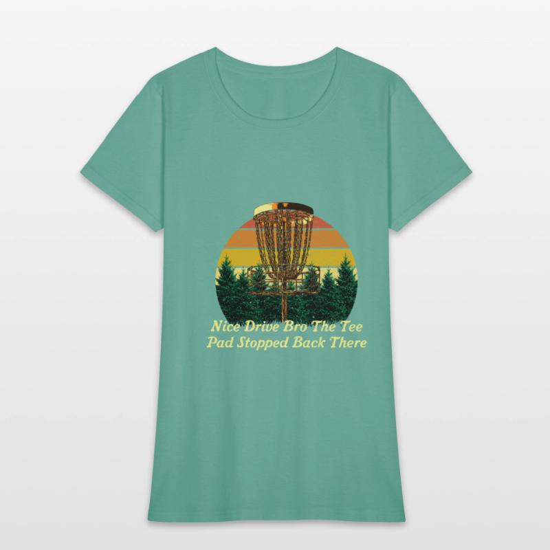 The Tee Pad Stopped There Disc Golf Sarcastic Golf