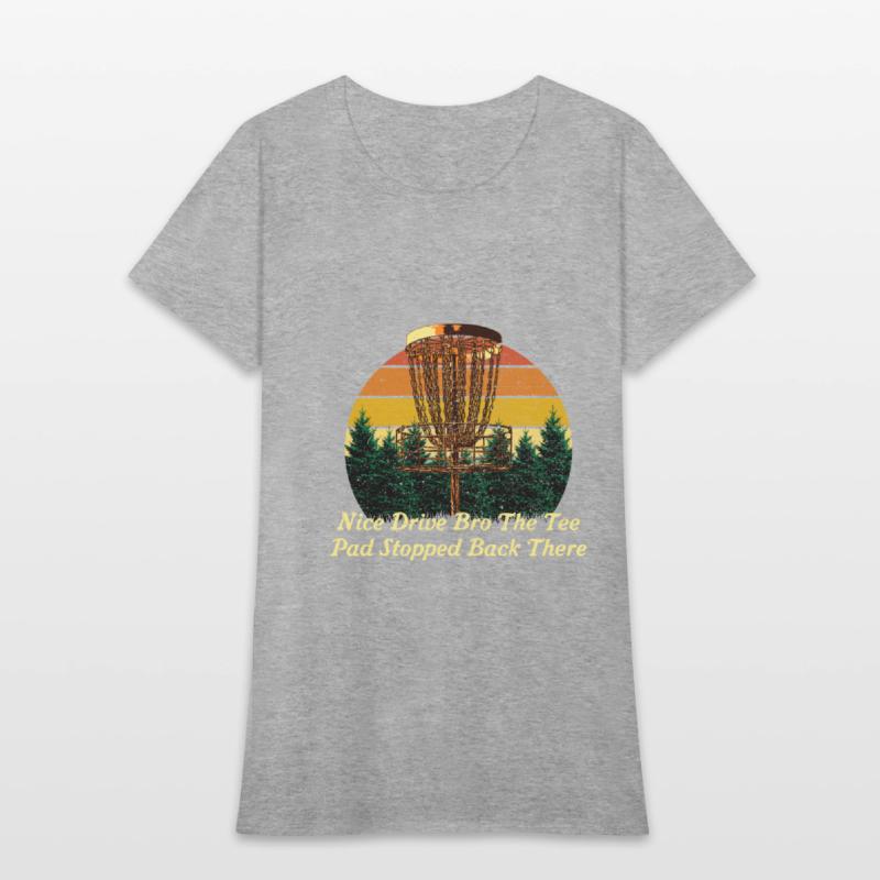 The Tee Pad Stopped There Disc Golf Sarcastic Golf