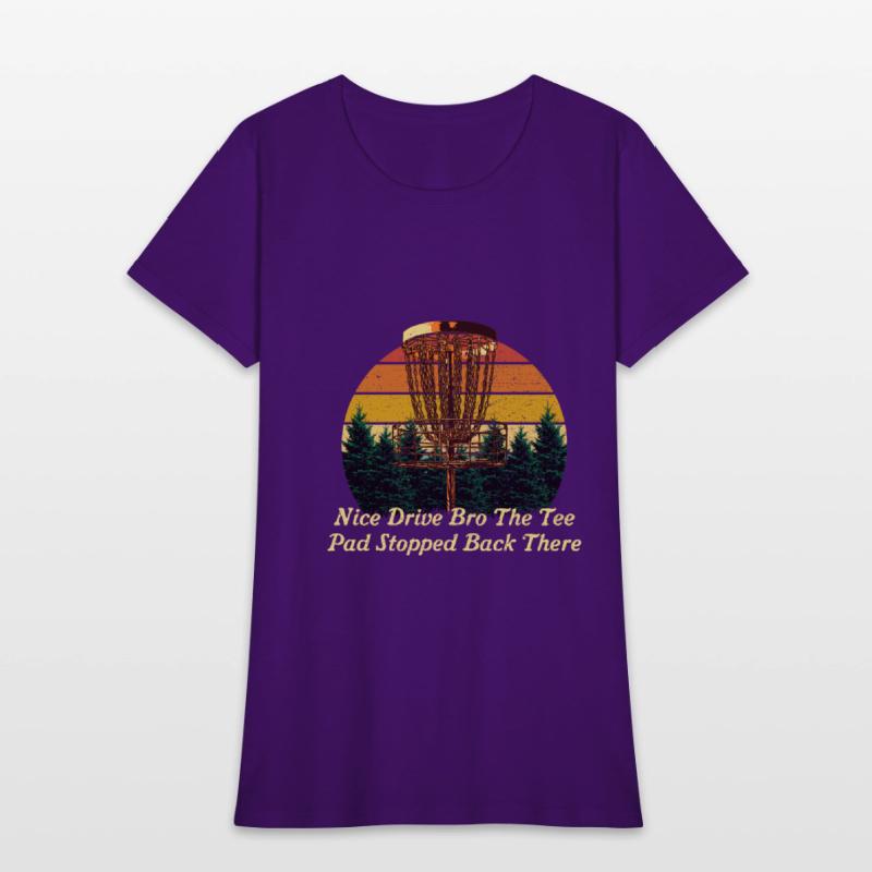 The Tee Pad Stopped There Disc Golf Sarcastic Golf