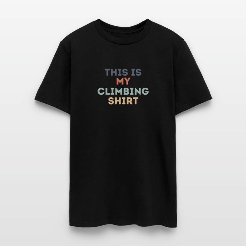 This Is My Climbing Shirt, Climbing Gift, Rock