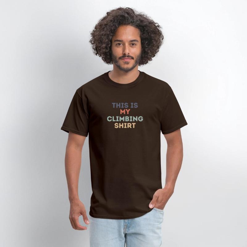 This Is My Climbing Shirt, Climbing Gift, Rock