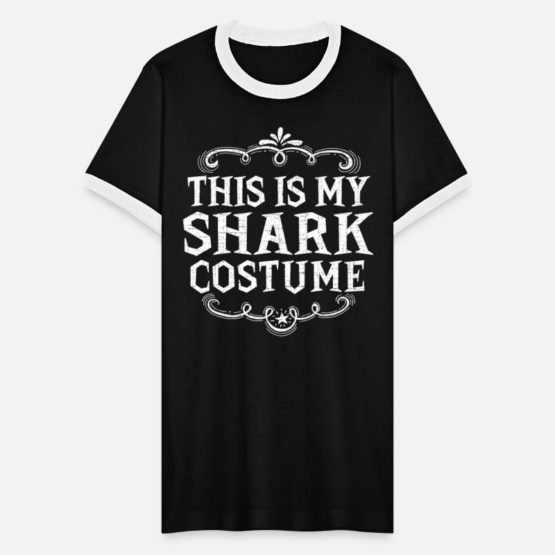 This Is My Shark Costume Funny Lazy Halloween