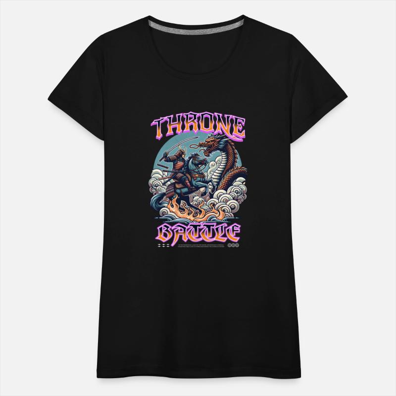 Throne Battle T Shirt Design