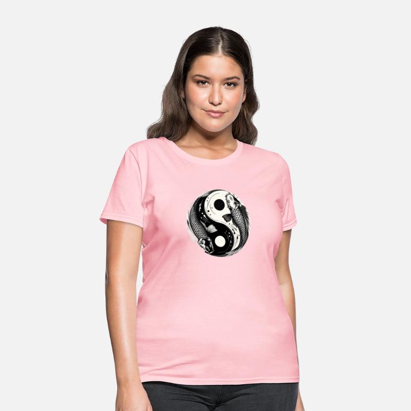 Traditional Japanese Yin and Yang Koi Fish Shirt