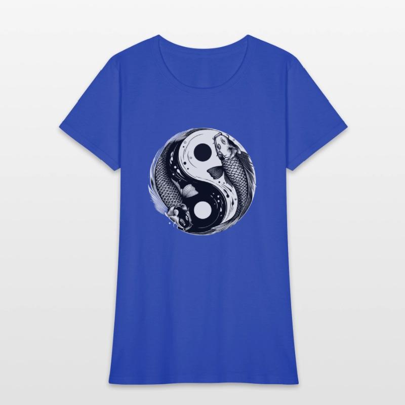 Traditional Japanese Yin and Yang Koi Fish Shirt