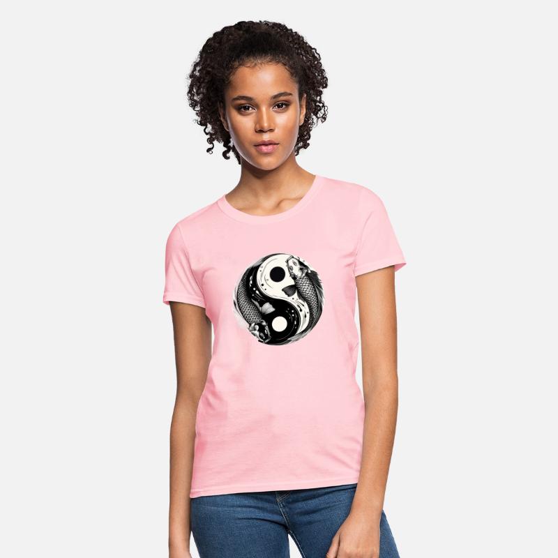 Traditional Japanese Yin and Yang Koi Fish Shirt