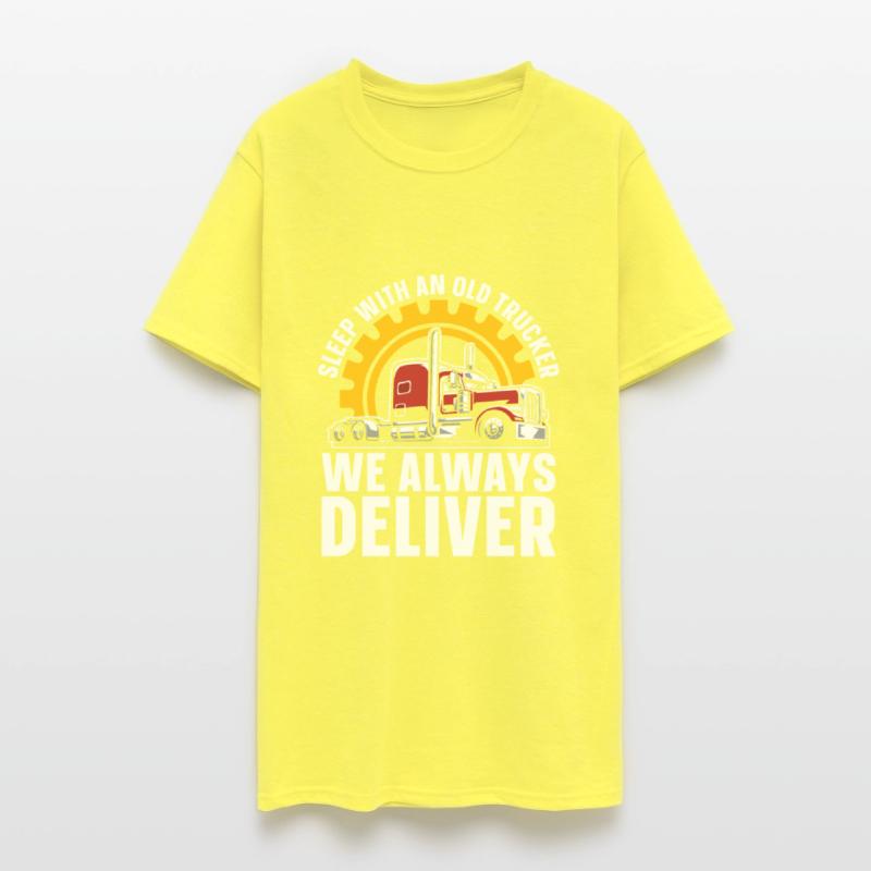 Truck Driver Hilarious Old Man Trucker